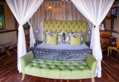 Tintswalo Siankaba 7 intimate tented treehouse suites Zambezi River Livingstone Zambia
