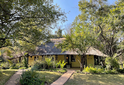 Waterberry Zambezi Lodge dam birdwatching benches stunning grounds Livingstone Zambia