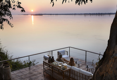 Zambezi Grande on-site restaurant exceptional cuisine Lower Zambezi National Park Zambia