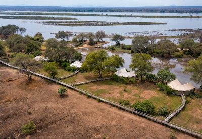 Anabezi Luxury Tented Camp Ana Trees Lower Zambezi National Park Zambia Two Rivers Safari