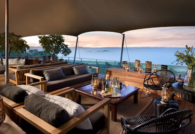 Bumi Hills Safari Lodge central guest area lounge snooker room Lake Kariba Zimbabwe