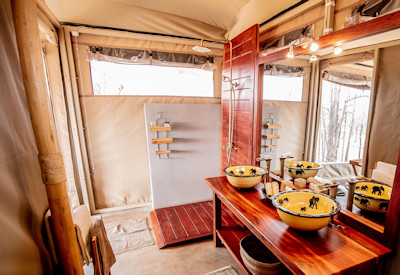 Camp Chitubu northern Hwange National Park 2km Mandavu Dam Sinamatela Zimbabwe