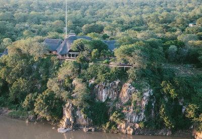Chilo Gorge Safari Lodge Save River views elephant hippo Gonarezhou National Park Zimbabwe