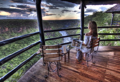 Gorges Lodge exceptional Batoka Gorge Zambezi River views Zimbabwe safari
