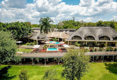 Ilala Lodge Hotel boutique lodge heart of Victoria Falls town Zimbabwe family-run