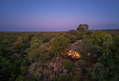 Masuwe Lodge one of first bush lodges Victoria Falls Zambezi National Park Zimbabwe