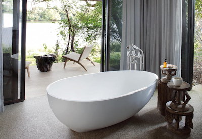 Matetsi Victoria Falls luxury en-suite bathroom suite Zambezi River Zimbabwe