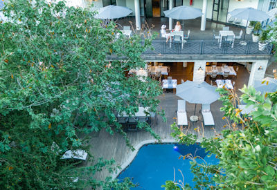 Nkosi Guest Lodge family room private bathroom swimming pool views Victoria Falls Zimbabwe