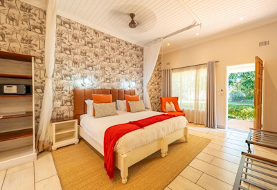 Pioneers Victoria Falls tastefully decorated room garden views Zimbabwe