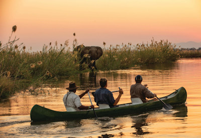 Mana Pools UNESCO World Heritage Site Tembo Plains Camp Great Plains Zimbabwe