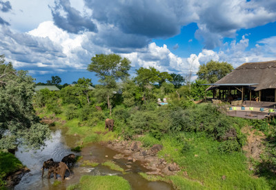 The Wallow Lodge private game reserve concession Masuwe River Victoria Falls Zimbabwe