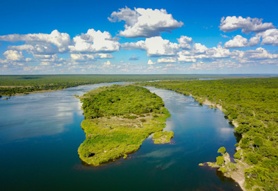 Tsowa Safari Island Zambezi River Victoria Falls Zambezi National Park Zimbabwe