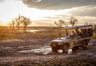 Verney's Camp game drive all-day pump run picnic Hwange National Park Zimbabwe