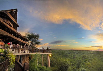 Victoria Falls Safari Lodge rooms suites private balcony Zambezi National Park views Zimbabwe