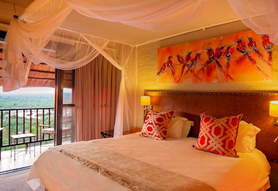 Victoria Falls Safari Lodge active wildlife waterhole sunset Zambezi National Park Zimbabwe