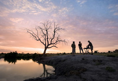 Hwange National Park open vehicle game drive Big Five Essential Zimbabwe Safari