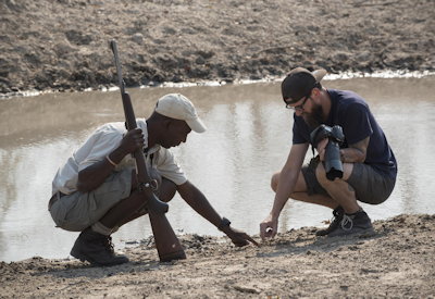 Walking safari game drive Mana Pools National Park Mana Pools Adventure Safari Zimbabwe