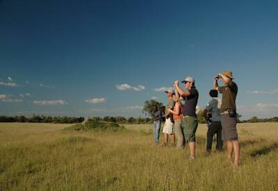 Khama Rhino Sanctuary Botswana community conservation Game Trail Accommodated Safari