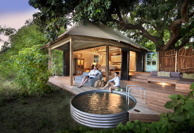 Nyamatusi Camp Zambezi River views Mana Pools National Park Zimbabwe Luxury Safari